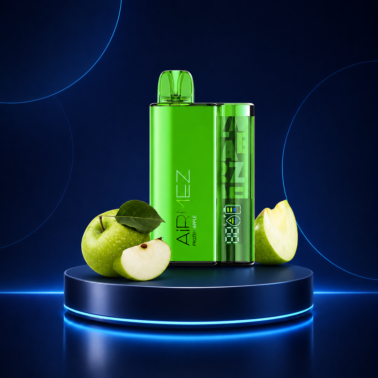 AirMez Frozen Apple Einweg Vape 12000 Zuege 2 Prozent